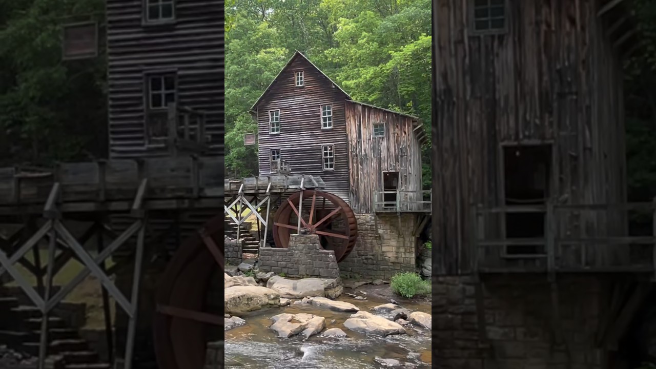 World&rsquo;s most famous grist mill! #Shorts #Babcock