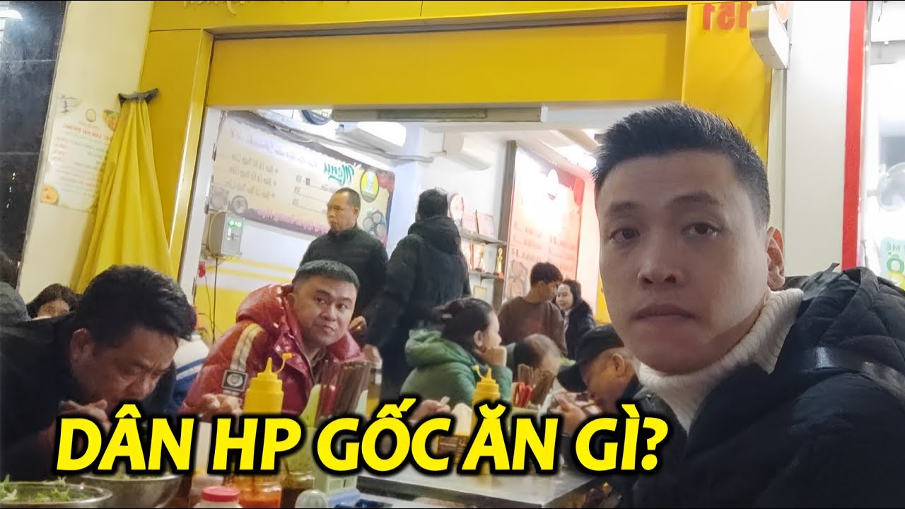 (DK Lang Thang) Food Tour Hải Phòng - Dân HP gốc chọn ăn gì?