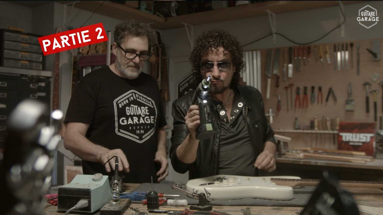Nono Krief reconstruit une Stratocaster de 1972 - Partie 2