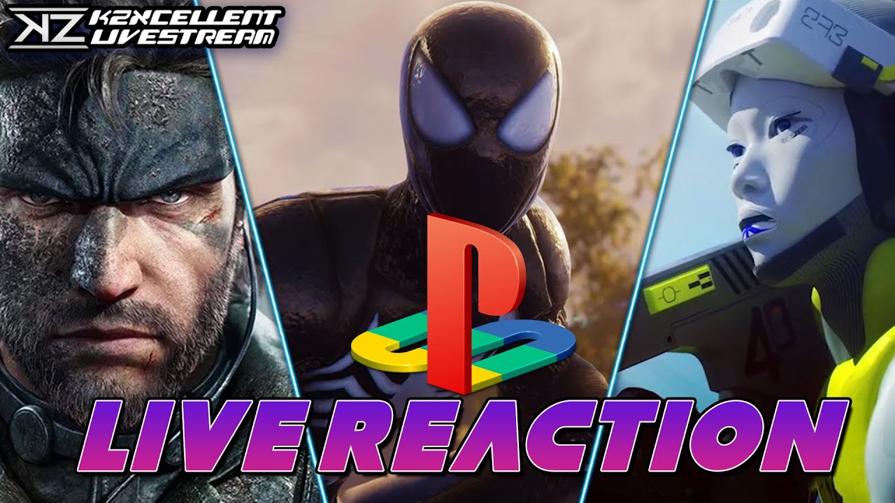 Reactions to the Playstation Showcase 2023 | KZXcellent Livestream