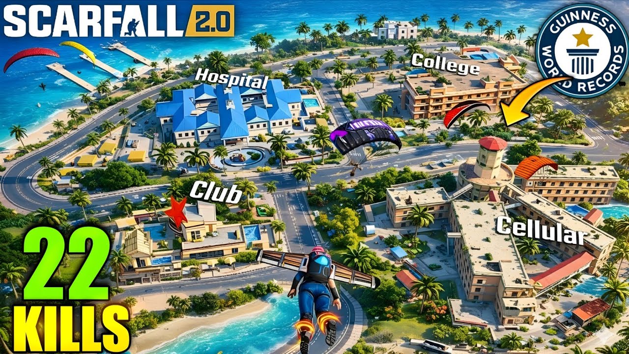 🔥ScarFall 2.0 Andaman Map 