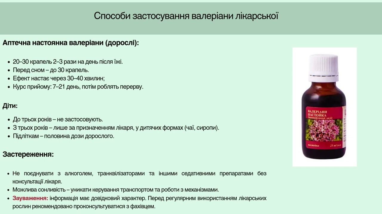 Віртуальна виставка-словник «Валеріана – цариця спокою» із циклу «Фітоскарбниця»