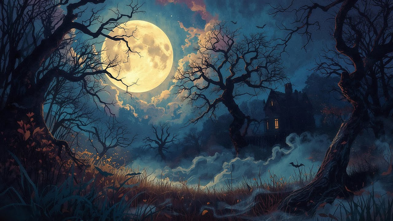 October Moon | Dark Metal Instrumental Music - No A.I