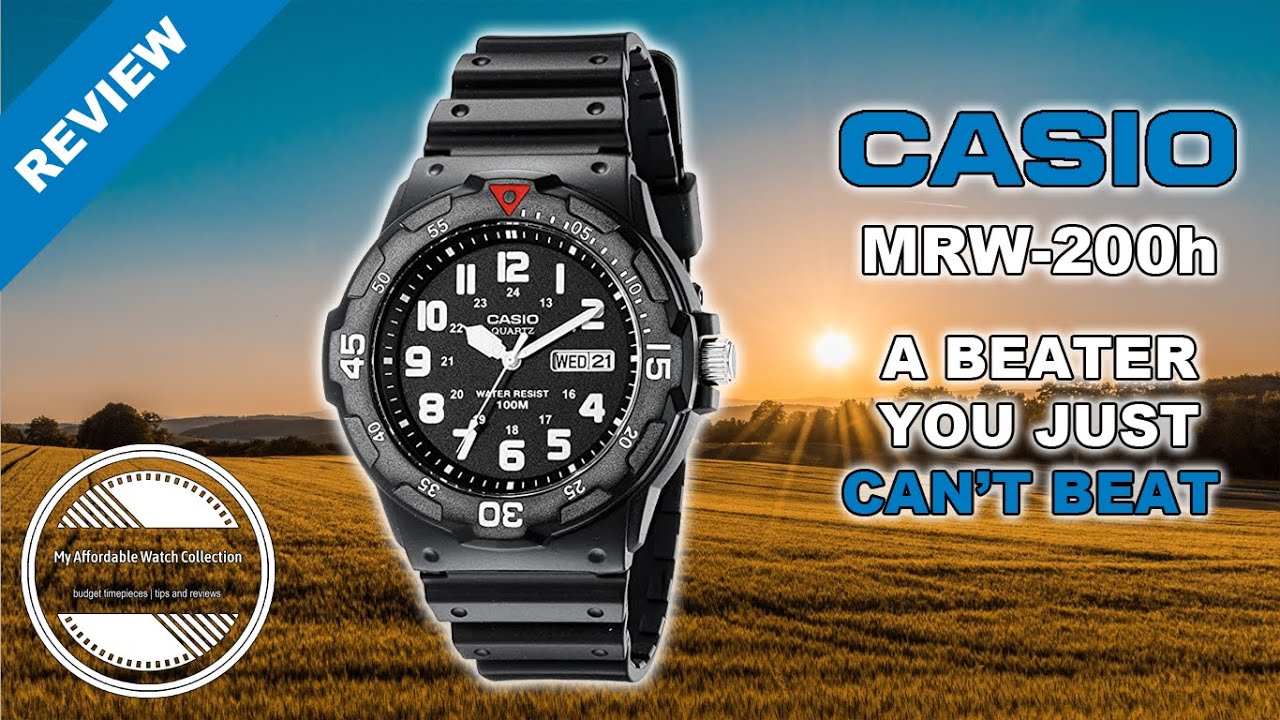 You Can't Beat A $20 Casio BEATER | Casio MRW-200h Watch Review