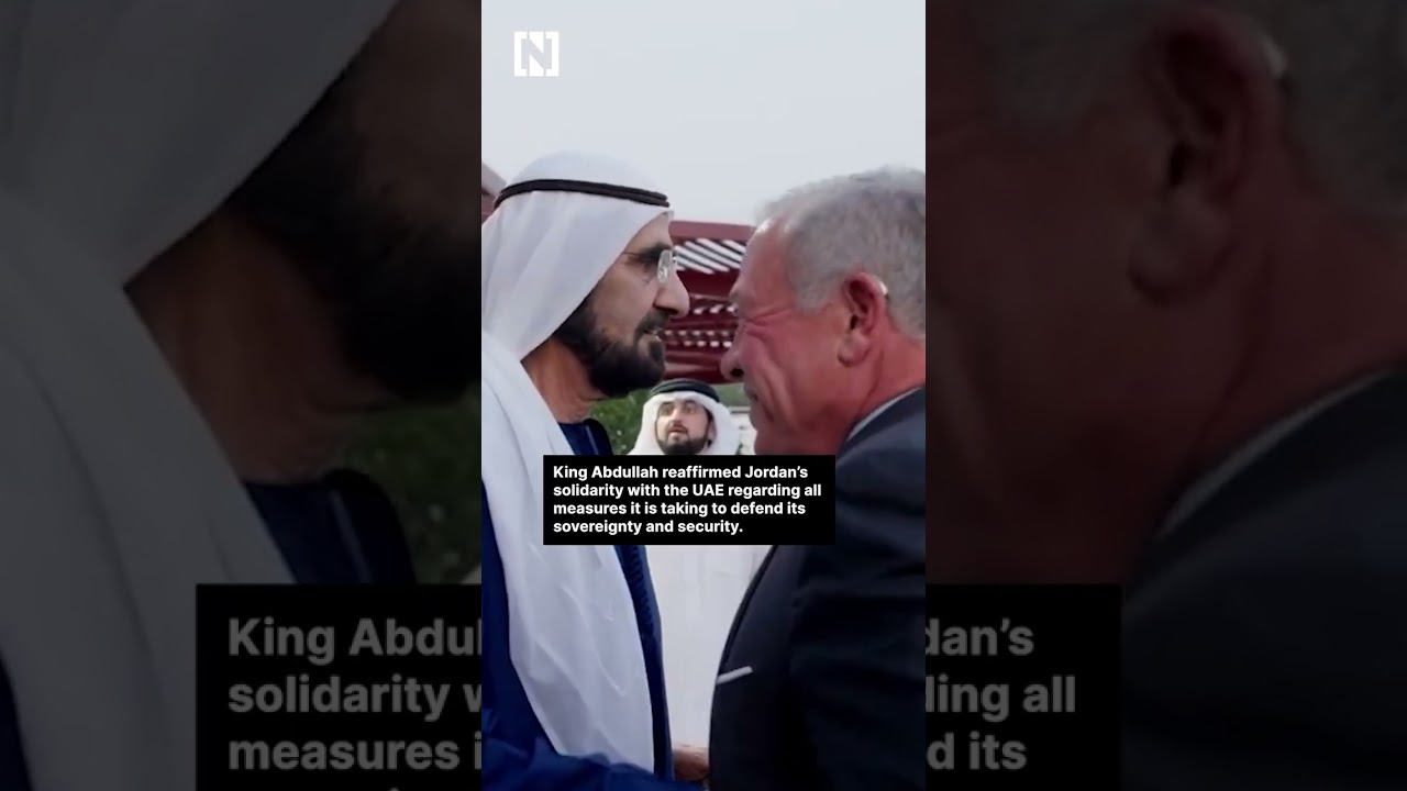 UAE leaders and King of Jordan discuss regional conflict