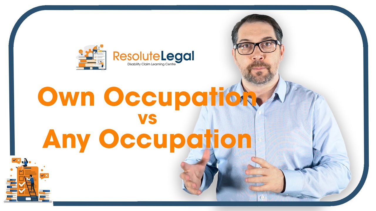 Long-Term Disability | Own occupation vs Any occupation