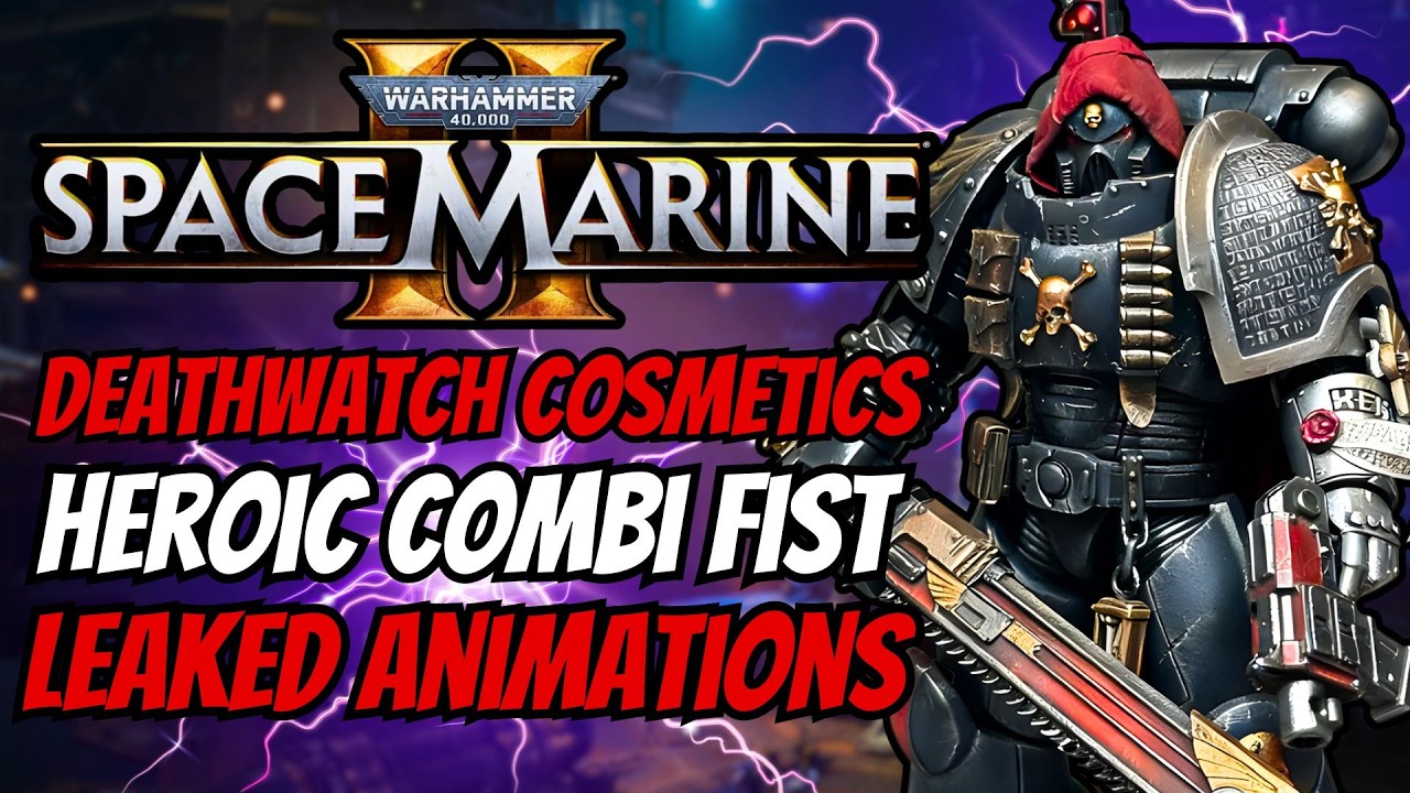 New Deathwatch Cosmetics and Heroic Weapon Leaks+Victrix Guard Armor - Space Marine 2