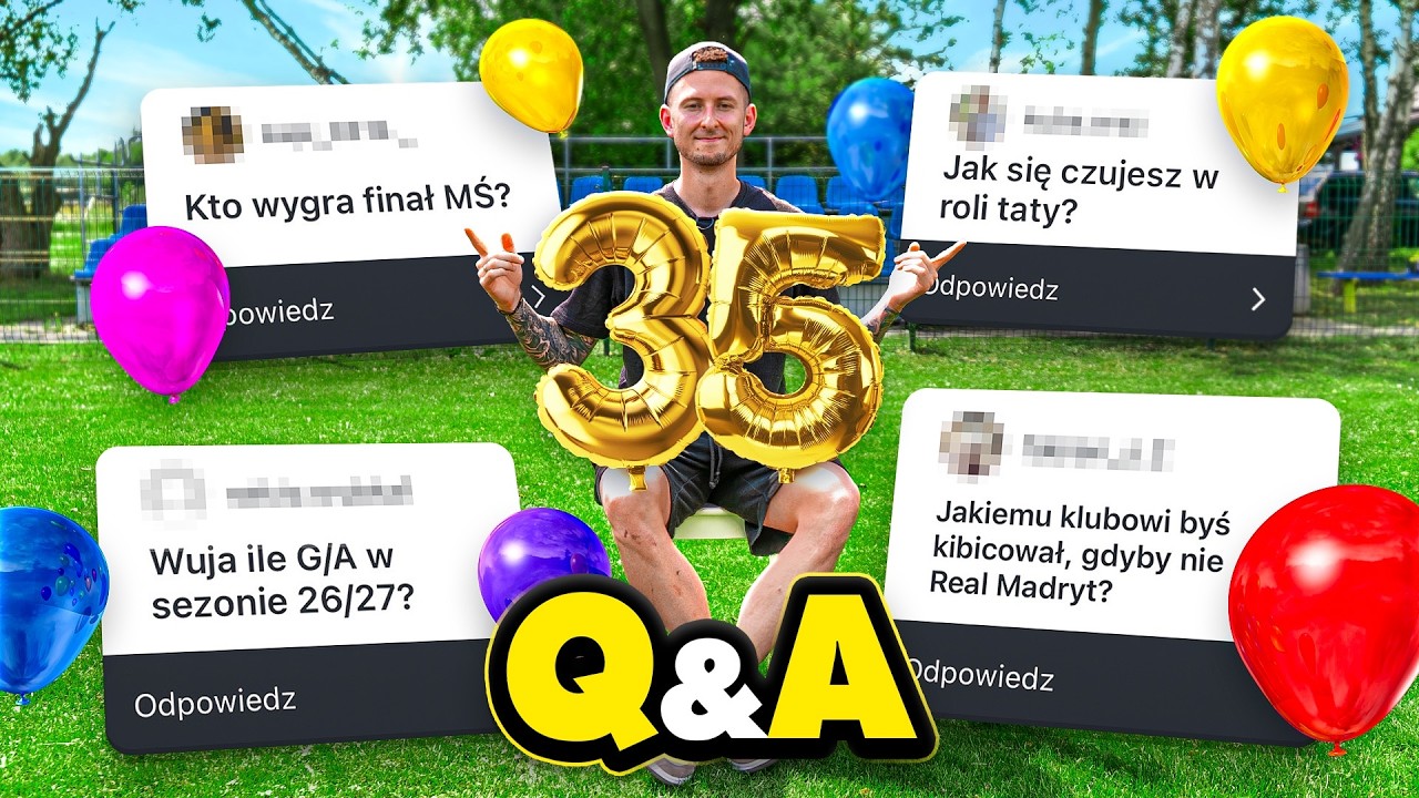 NADSZEDŁ CZAS, ABY SIĘ POŻEGNAĆ Z PIŁKĄ? | URODZINOWE Q&A 2026