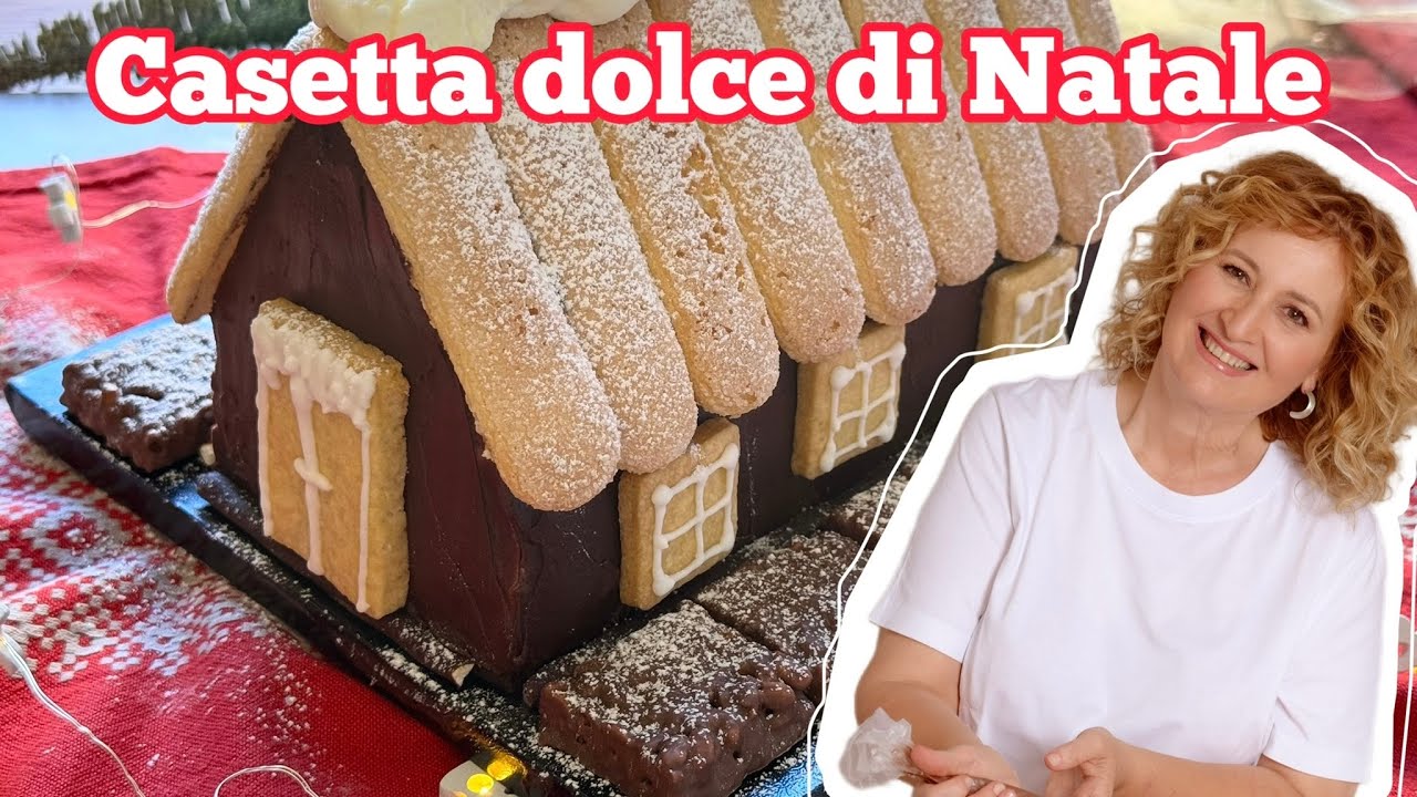 Ricetta Natalizia: Casetta farcita dolce perfetto per le feste. Farai un figurone!