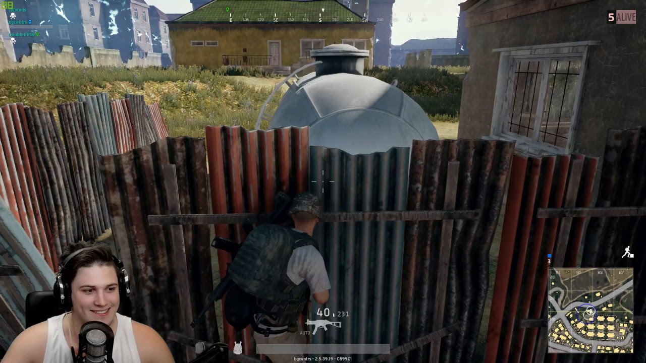 FIRST TIME PUBG trenējos