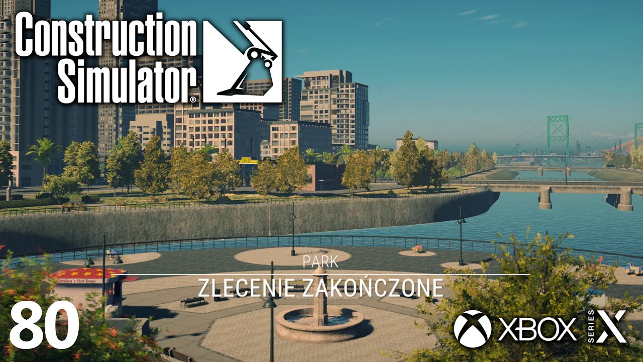Construction Simulator PL | XSX | #80 Kończymy Park i zaczynamy Parking garażowy