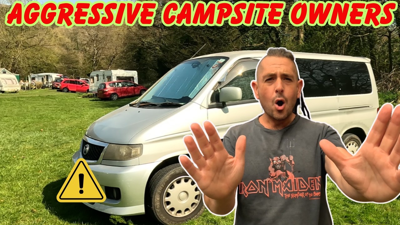 I STAYED ON THE WORST REVIEWED CAMPSITE 😮⛔️🚐