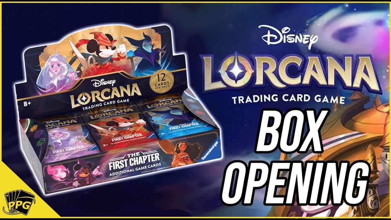 First Ever Lorcana Box Opening