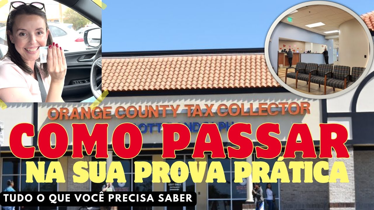 PROVA PRÁTICA CARTEIRA DE MOTORISTA NA FLÓRIDA ESTADOS UNIDOS | DRIVER LICENSE ORLANDO | ROAD TEST