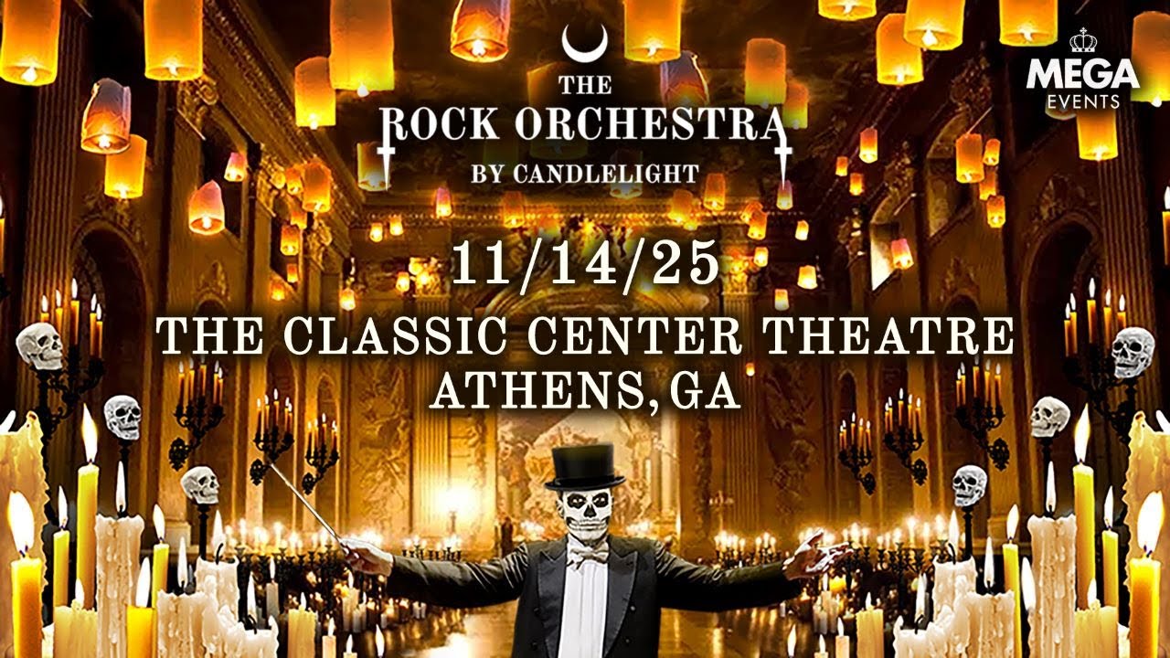 The Rock Orchestra by Candlelight | Friday, November 14, 2025 at The Classic Center Theatre
