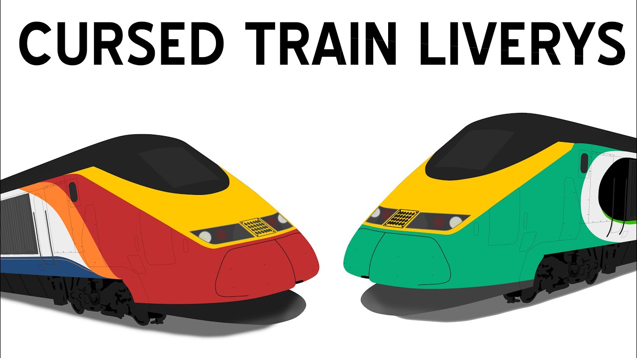 Cursed train livery's - class 373