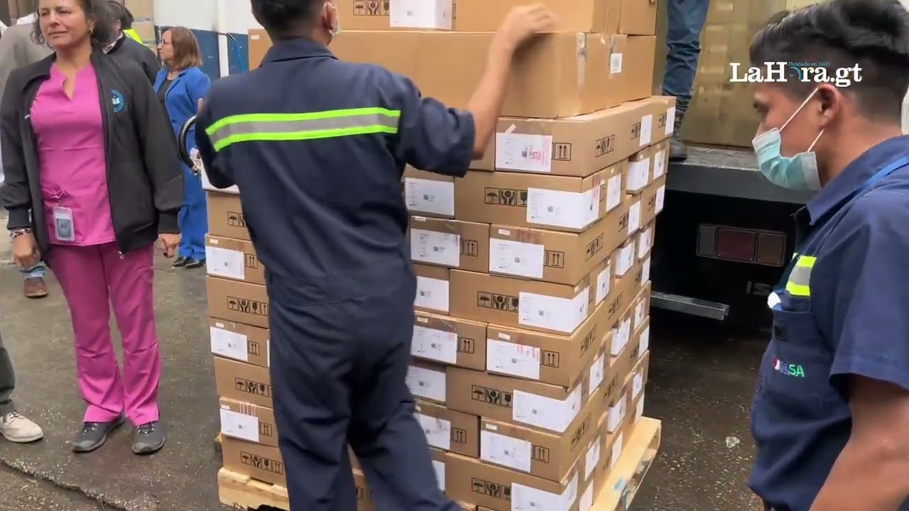 Ministerio de Salud recibe medicamentos y equipos proporcionados por UNOPS