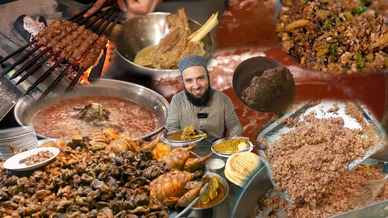 Best Food of Androon Lahore | Beef Kabab, Daal Chicken, Nihari, Lassi, Chanay and Tawa Chicken