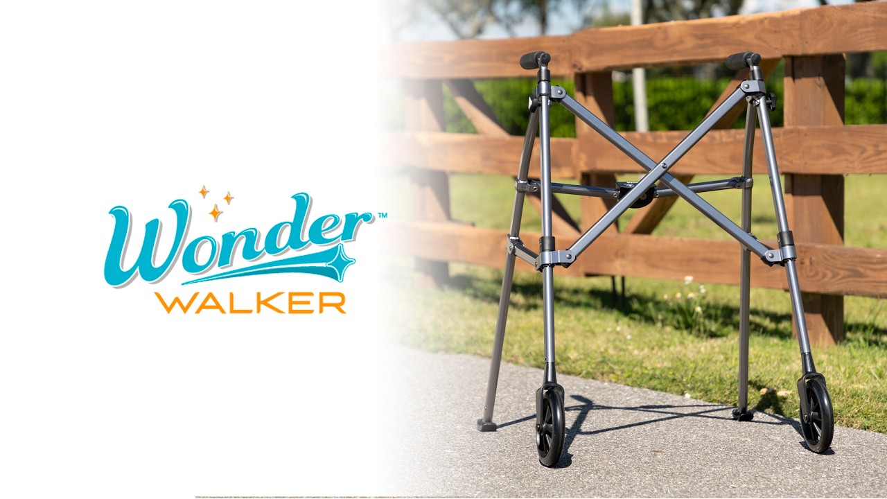 Stander Wonder Walker - the World's Most Compact & Portable Walker!