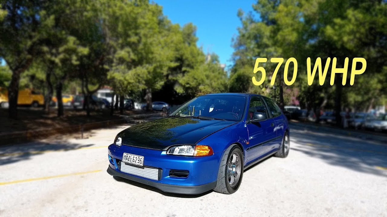 HONDA CIVIC EG TURBO 570 WHP BY GTRacing
