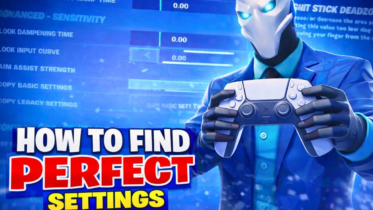 How To Find The Perfect Controller Sensitivity in Fortnite (Chapter 7)