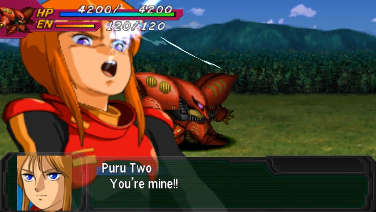 SRW A Portable - Qubeley-Mk II (Ple Two) (Enemy) Attacks