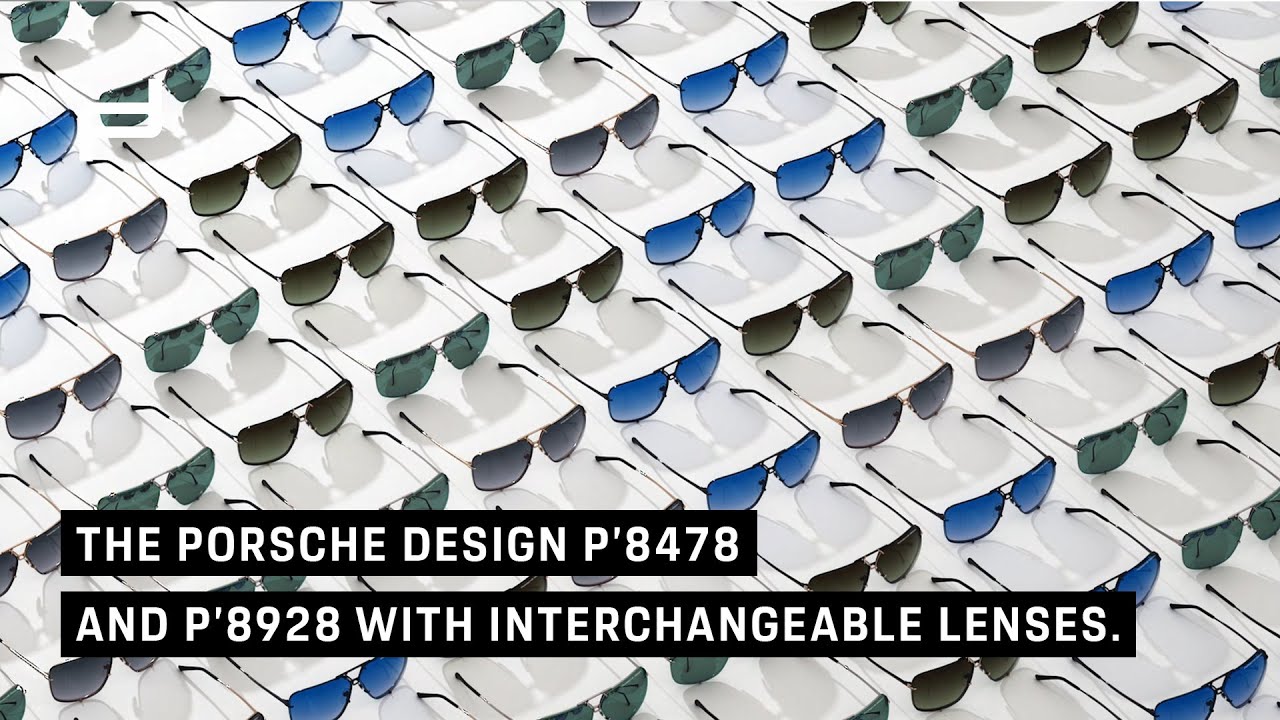 Porsche Design P’8478 and P’8928 with interchangeable lenses