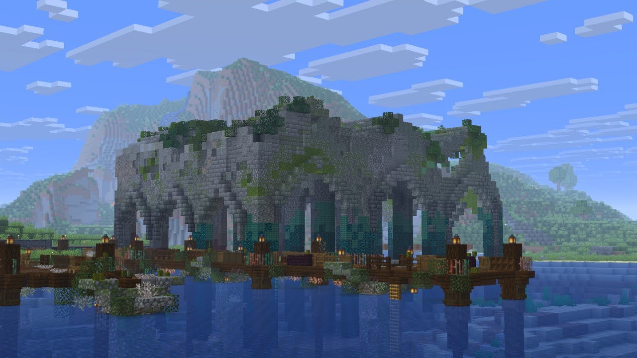 Let's Play Minecraft - #84: A Crumbling Shipyard