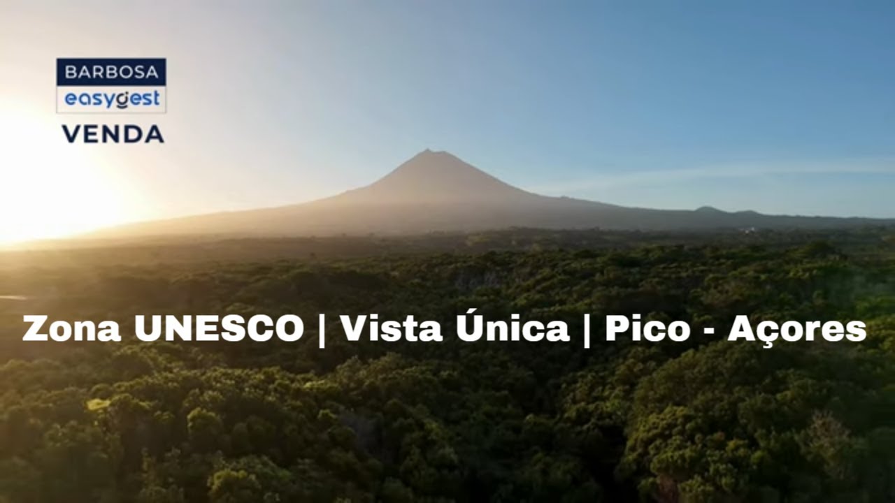 Terreno 14.520m² Paisagem UNESCO - Vista Mar e Montanha Pico - Bandeiras, Açores