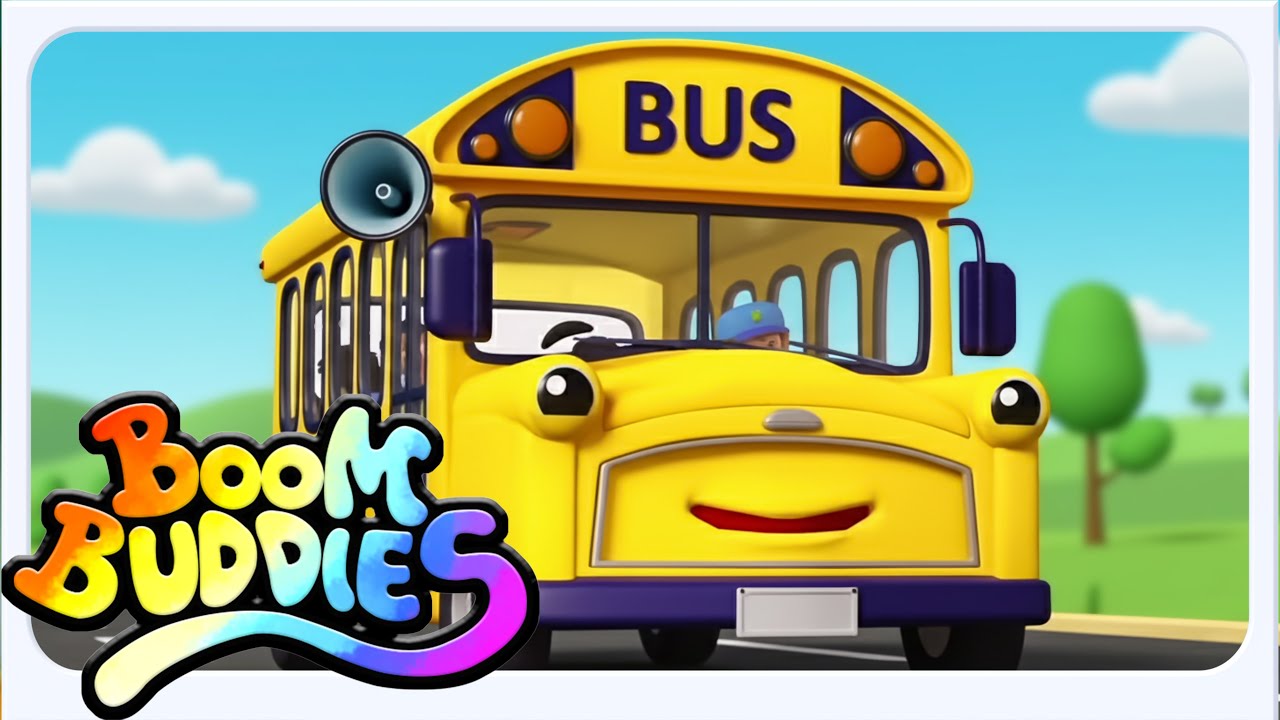 As Rodas Do ônibus de Transporte Rimas Para Bebês em Português