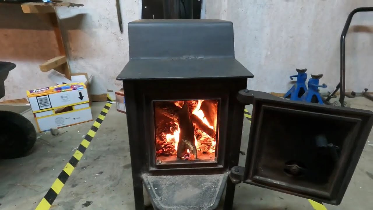 Fisher Baby Bear Wood Burning Stove (How to and Review)