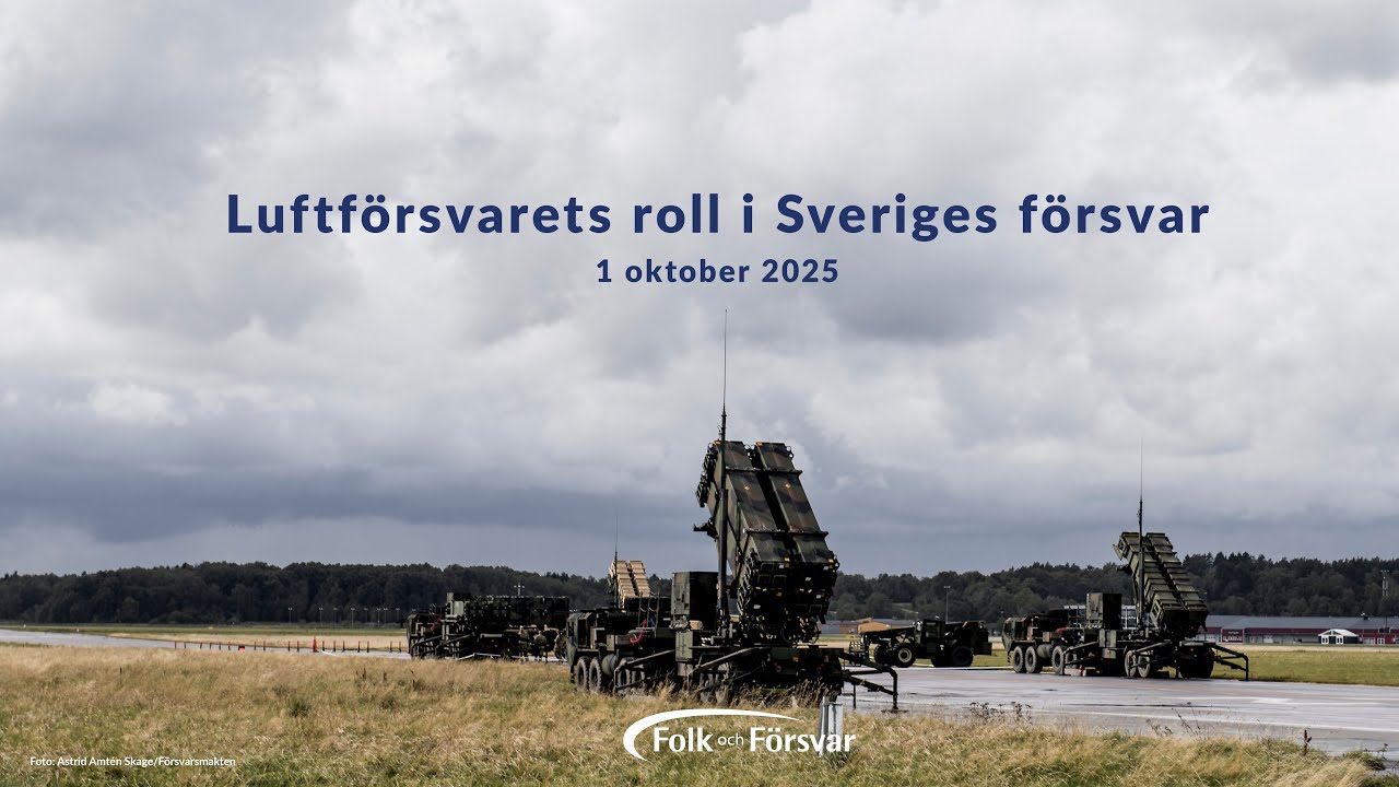 Luftförsvarets roll i Sveriges försvar