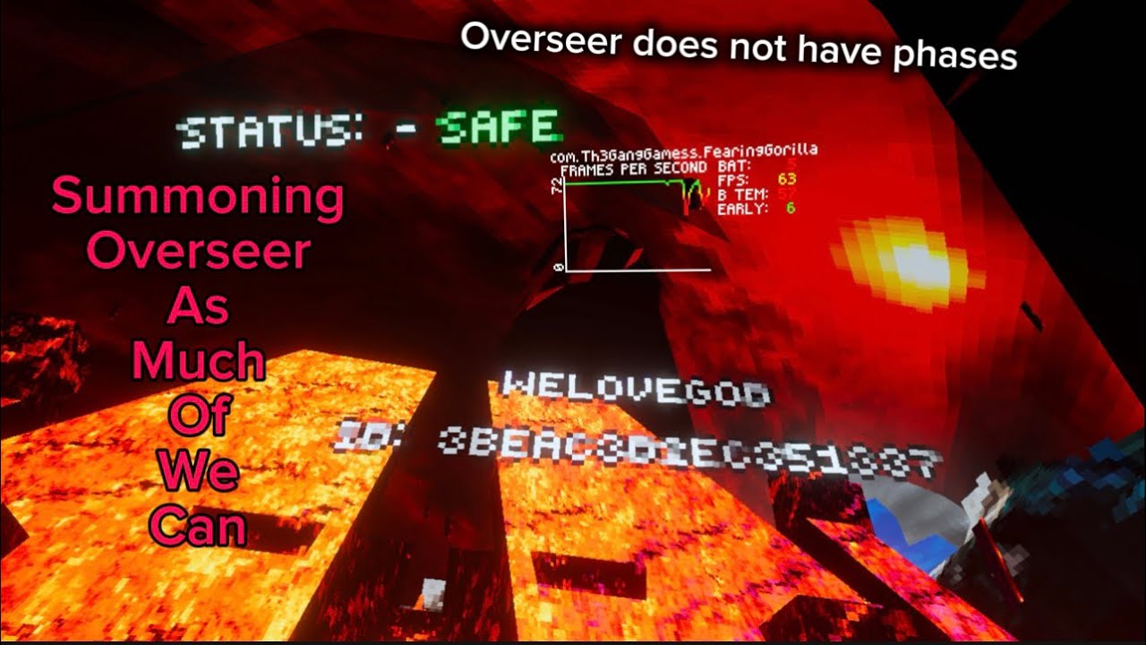 Trying to summon overseer as much as possible *disclaimer overseer does not have phases*