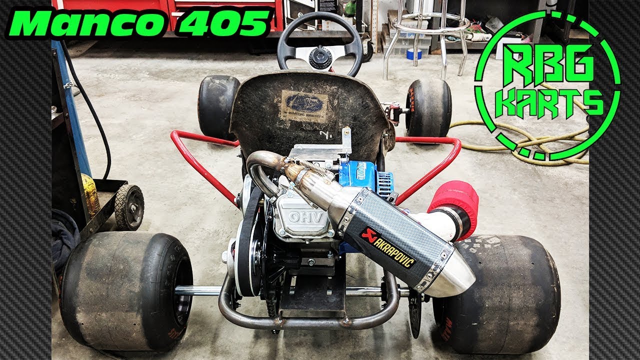 Manco 405 Restoration Ep 2 ~ WORLDS MOST POWERFUL GO KART?!?! nope