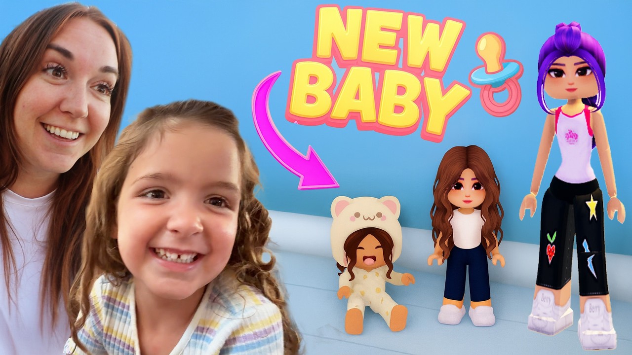 NEW BABY!!  AGES 1-10 Birthday Party! Family Story by Navey about adopting crazy babies that grow up