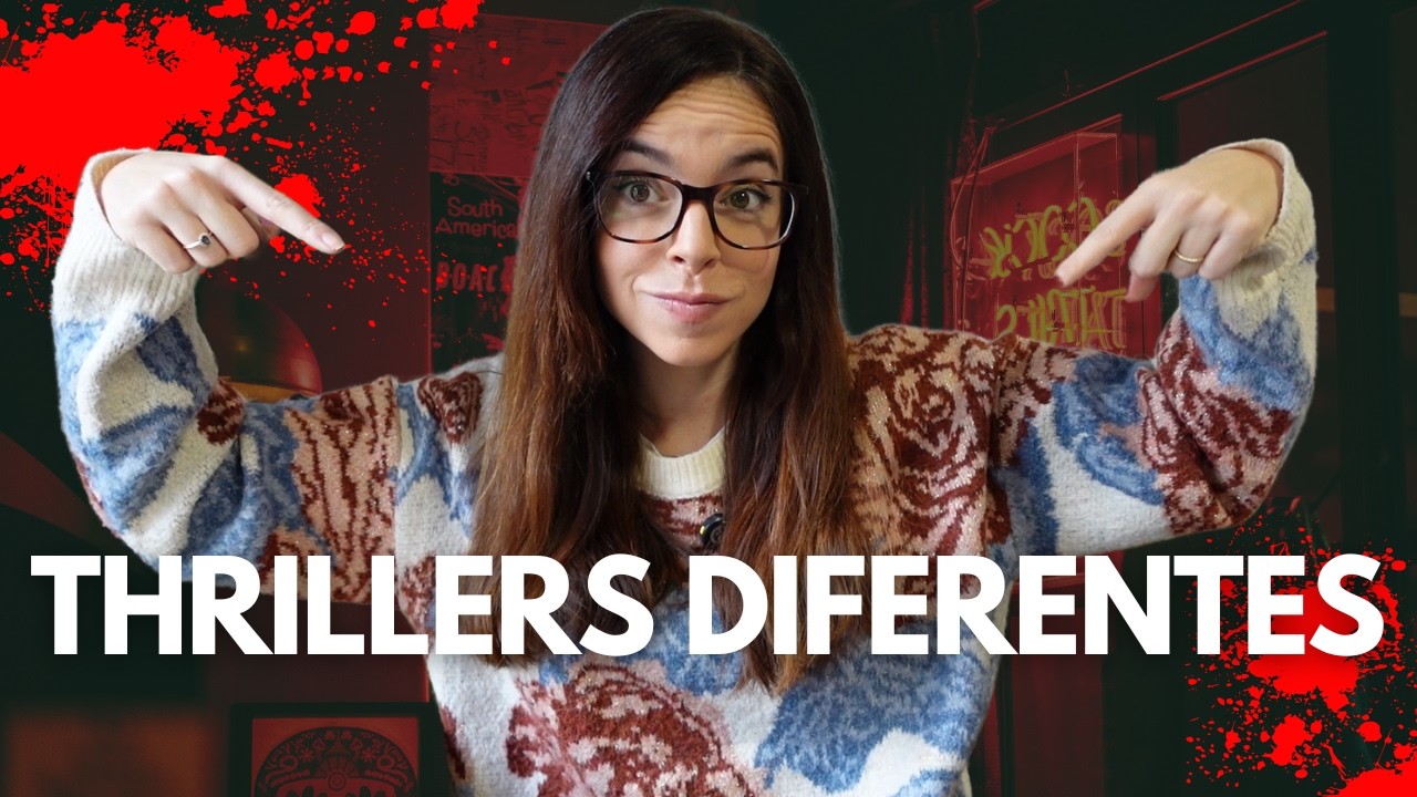 ¿Son todos los THRILLERS iguales? I Si estás harto de lo de siempre... ¡lee estos libros!