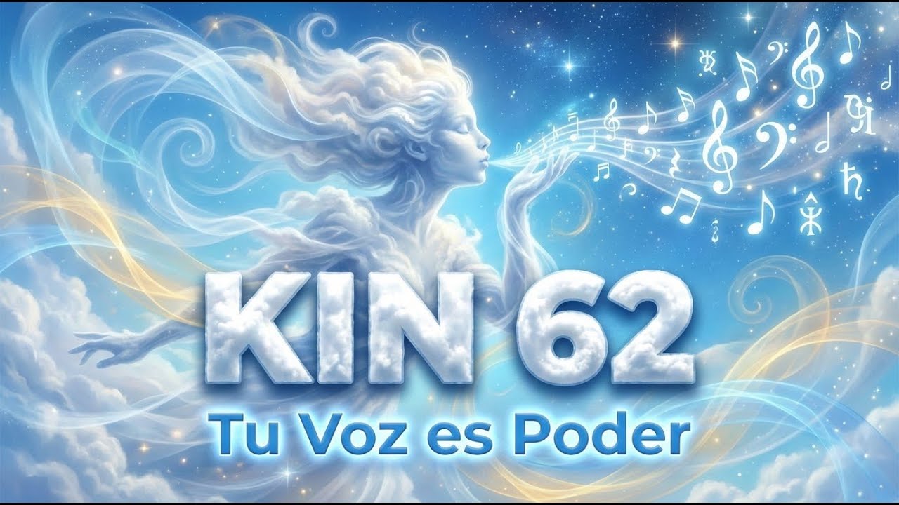 ¡Tu Voz tiene Poder! 🌬️ KIN 62: Viento Planetario Blanco | Música para Comunicar