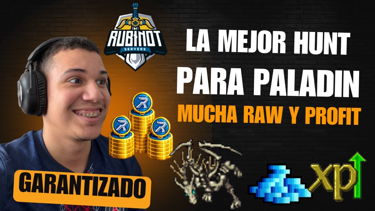 COMO SACAR MUCHO PROFIT EN RUBINOT - PALADIN UNDEAD DRAGON -1