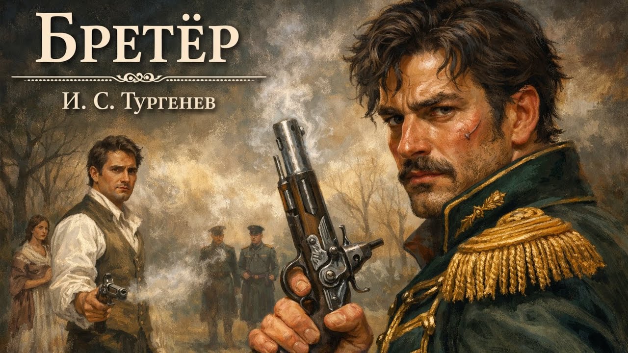 Рассказ «Бретёр» | И. С. Тургенев | Аудиокнига