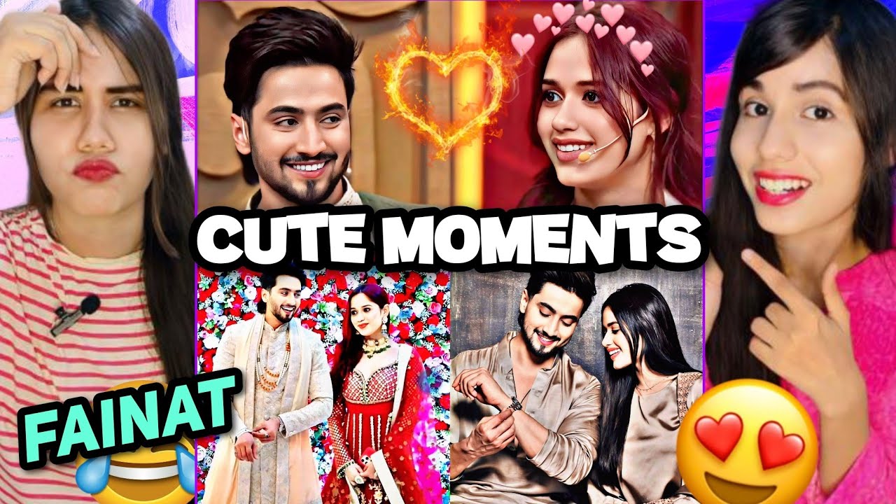 Fainat Latest Instagram Trending Adorable Reels Reaction 😍🔥 Jannat Zubair | Mr. Faisu