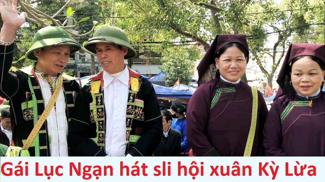 .Gái Lục Ngạn và trai Hải Yến hát sli hội Kỳ Lừa - M10