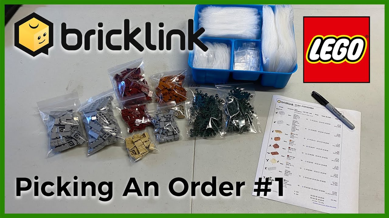 EASY ORDER | Picking An Order on BrickLink - #1