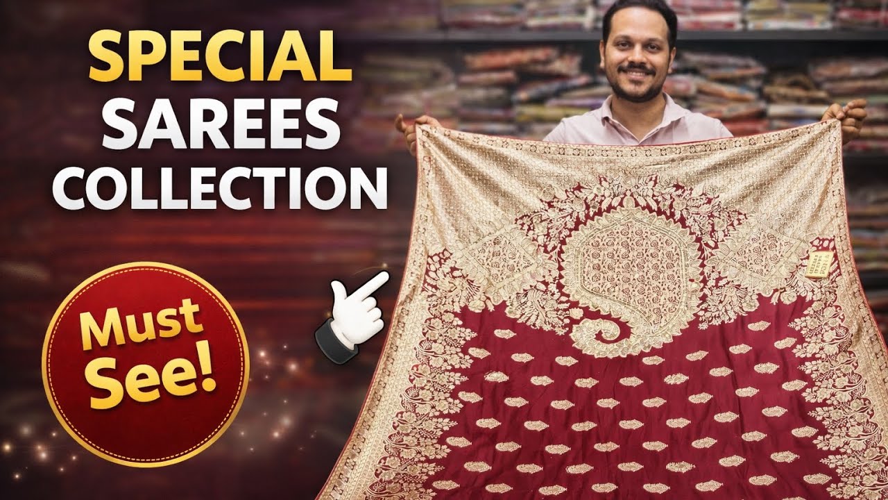 Uncommon Silk Sarees Collection,Surat Saree wholsale Market #shivgaurisarees #silksarees 