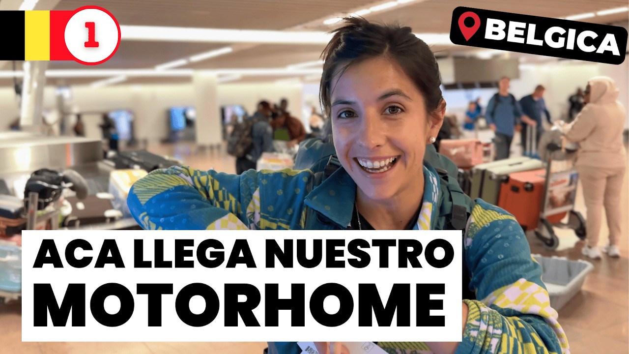😳 Así es nuestro PRIMER DÍA en EUROPA 👉 Llegamos a BRUSELAS🇧🇪 #Belgica Ep.1