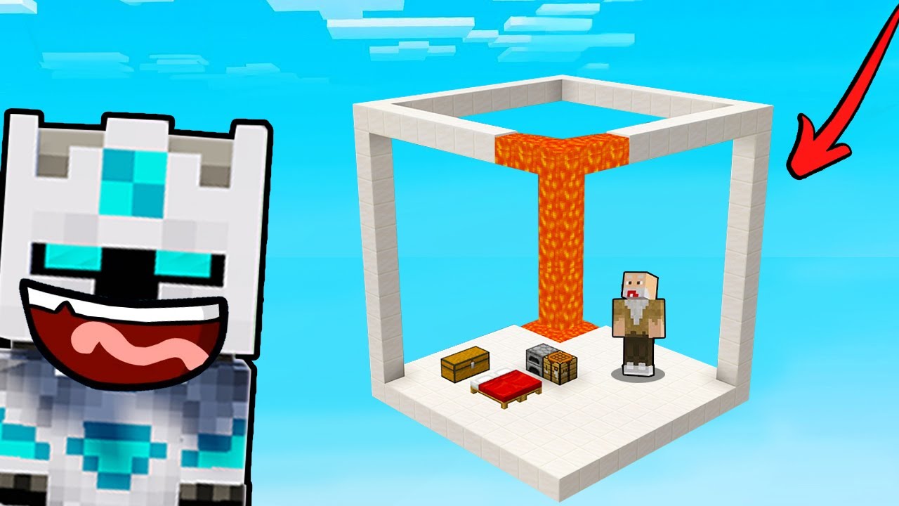 KITA PRANK TIPU BAPAK GILE PAKAI ILUSI OPTIK DI MINECRAFT, OTANYA PUSING MAU MELEDAK WKWKW!