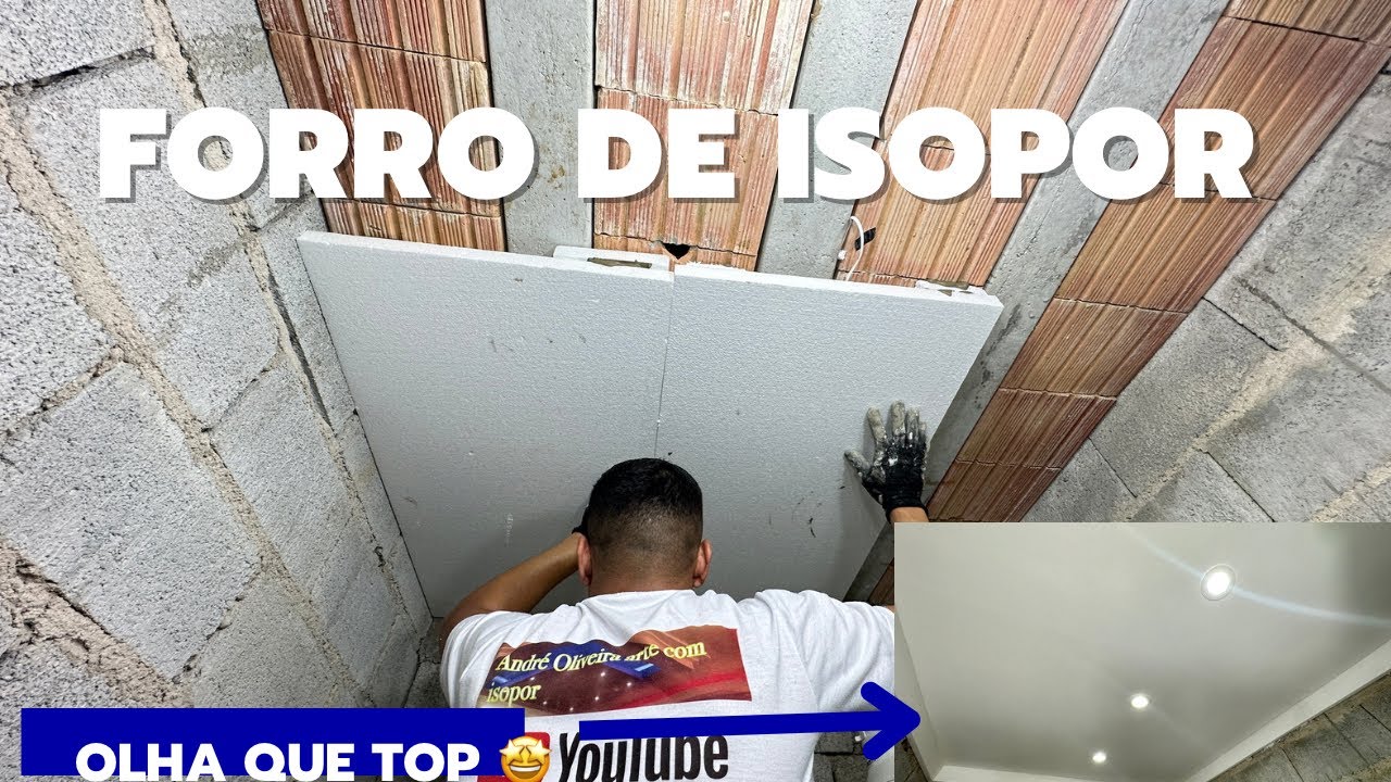 Forro de Isopor no Banheiro: Um Tutorial Detalhado para Iniciantes