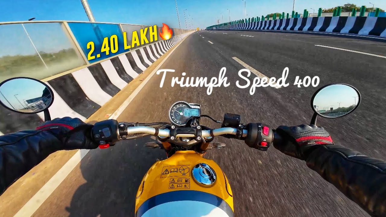Triumph Speed 400 MY25 Ride Review : Performance, Handling & First Impressions