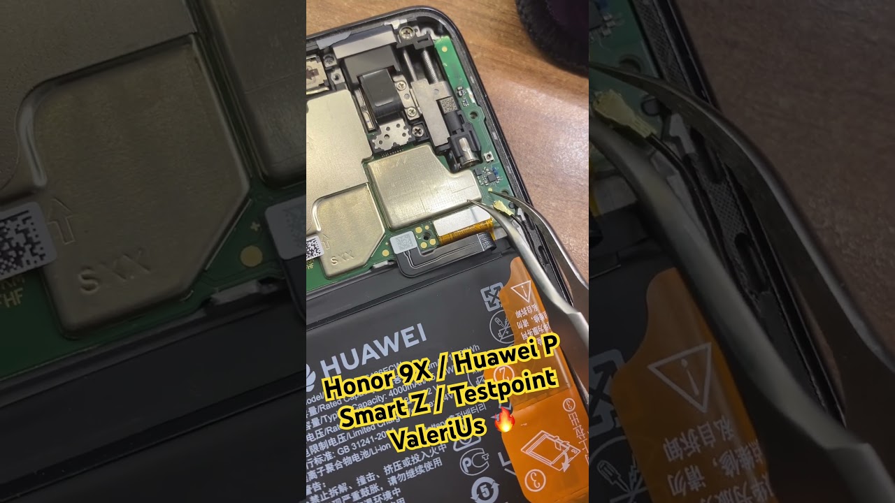 Huawei P Smart Z / Honor 9X STK-LX1 TestPoint #valerius #frp #unlocktool #testpoint