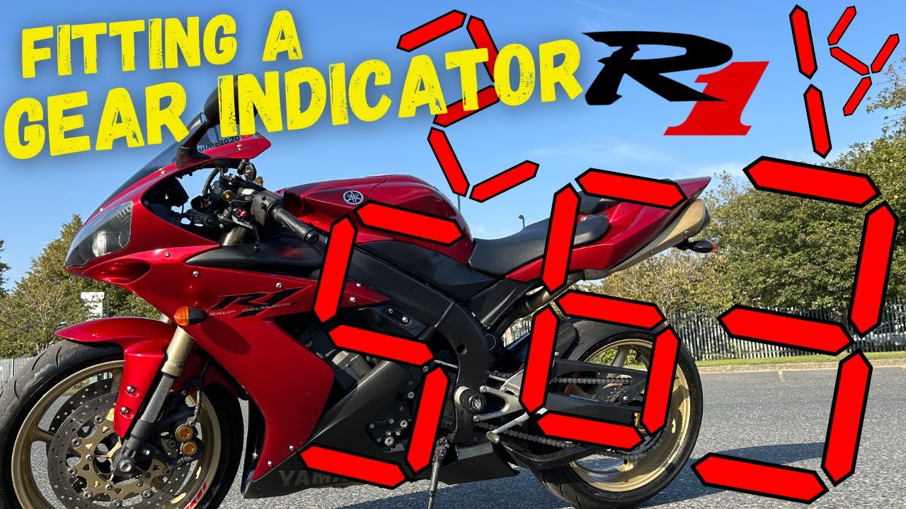 Fitting a Gear Indicator to My Yamaha R1