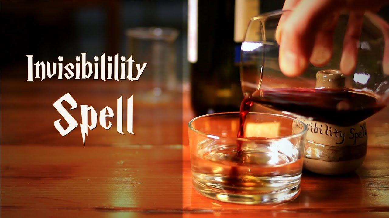Real Invisibility Spell from Harry Potter!